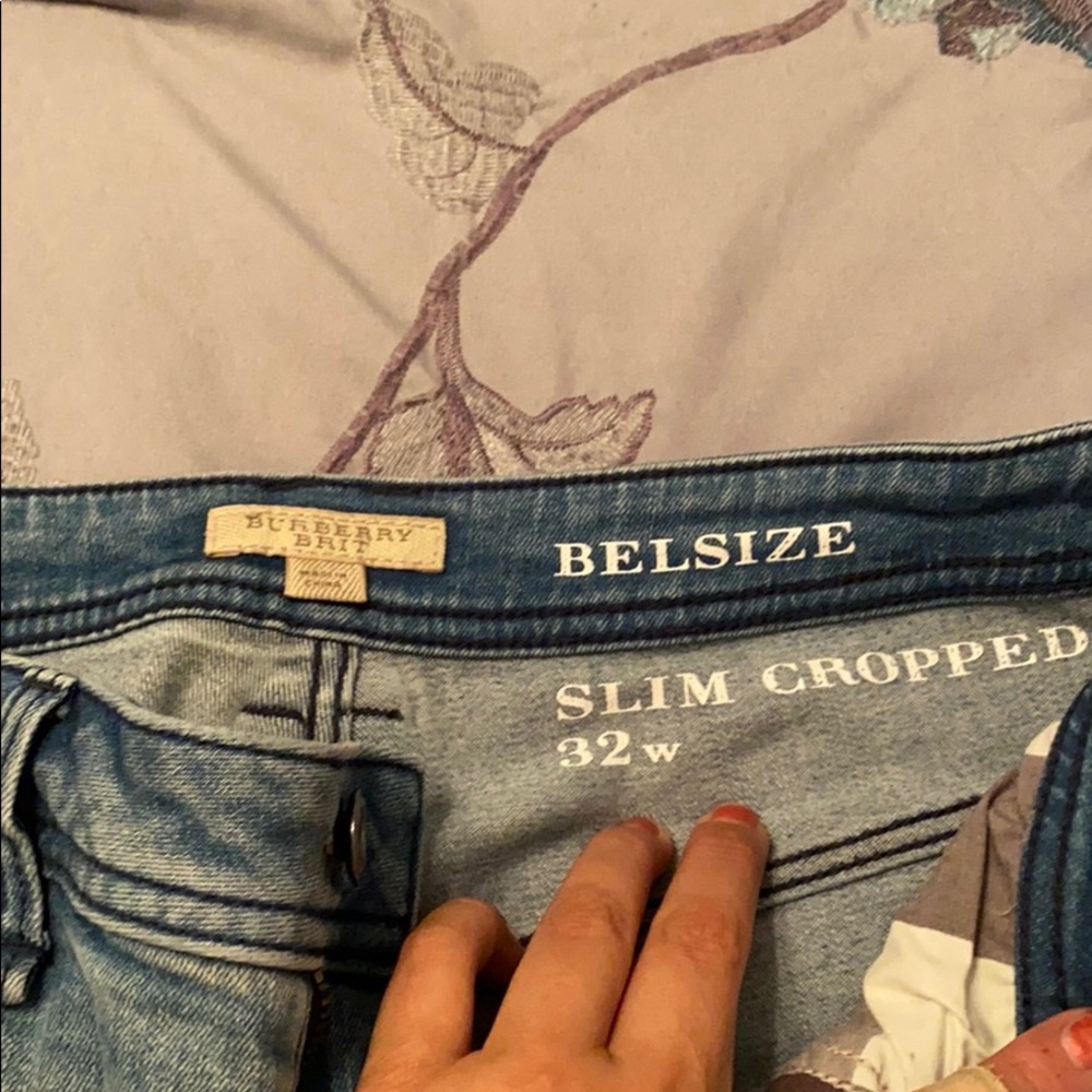 Light Blue Belsize Burberry Denim Jeans